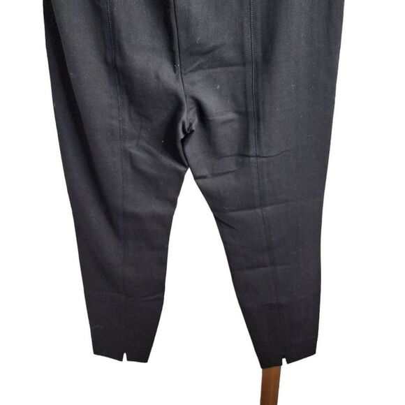 Talbots NWT Black Dress Pants Size 6P Thick Knit - Picture 8 of 9
